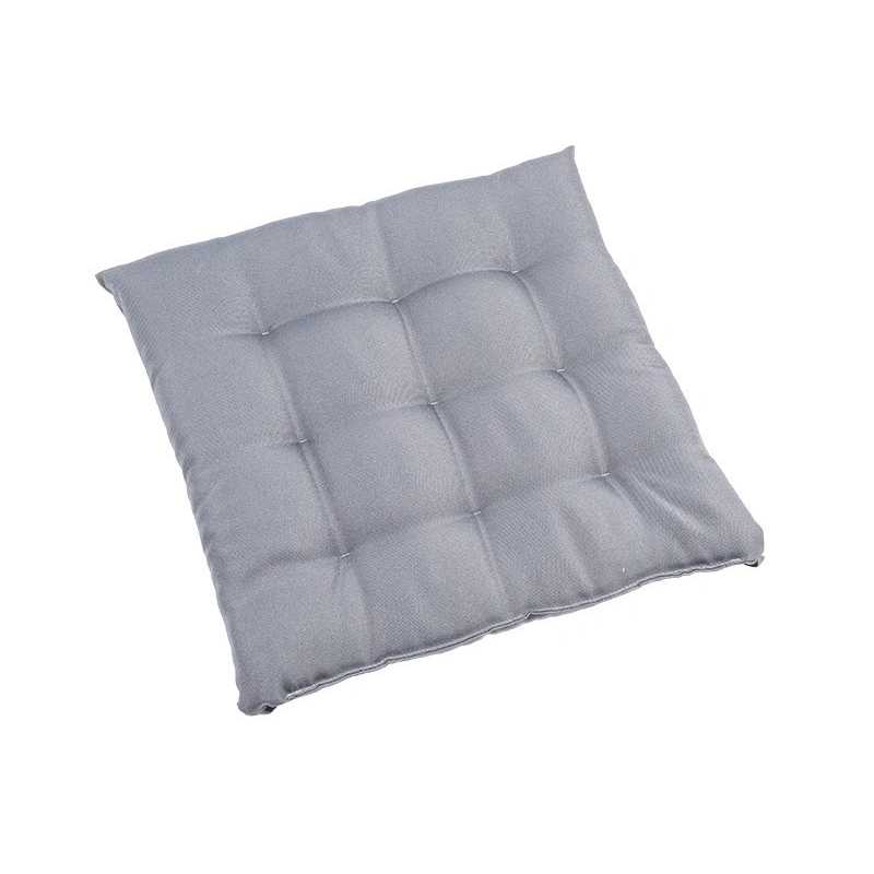 Galette de chaise Nils gris 40x40x4 cm – MTF – Polyester – 2NAZ0320