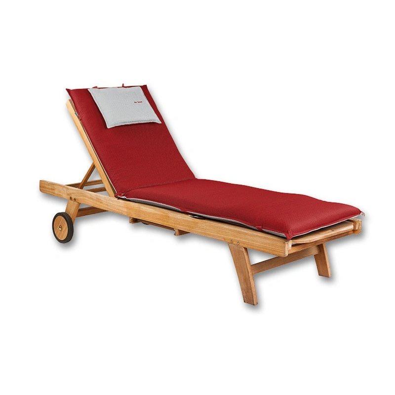 Coussin pour transat De Luxe Carmin – MTF – Dossier long réversible – 2NAZ0190