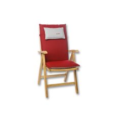 Coussin pour fauteuil De Luxe Carmin – MTF – Dossier haut réversible – 2NAZ0189