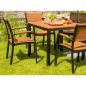 Fauteuil de jardin Flamingo Bois d'eucalyptus – MTF – Empilable – 2NAB2153 Fauteuil de jardin Flamingo Bois d'eucalyptus – MTF – Empilable – 2NAB2153