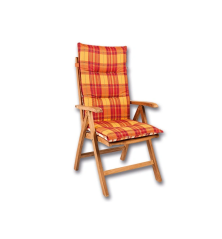 Coussin pour fauteuil de jardin à carreaux – MTF – Coton mélangé – 2NAZ0149