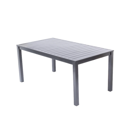 Table de jardin rectangulaire Compact 159x90x74cm – MTF – Aluminium – 2NAB3124