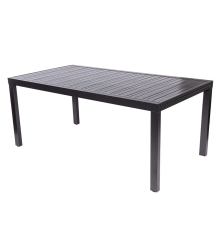 Mesa de jardín extensible Compact 180/240x95x75 cm – MTF – Aluminio – 2NAB3125