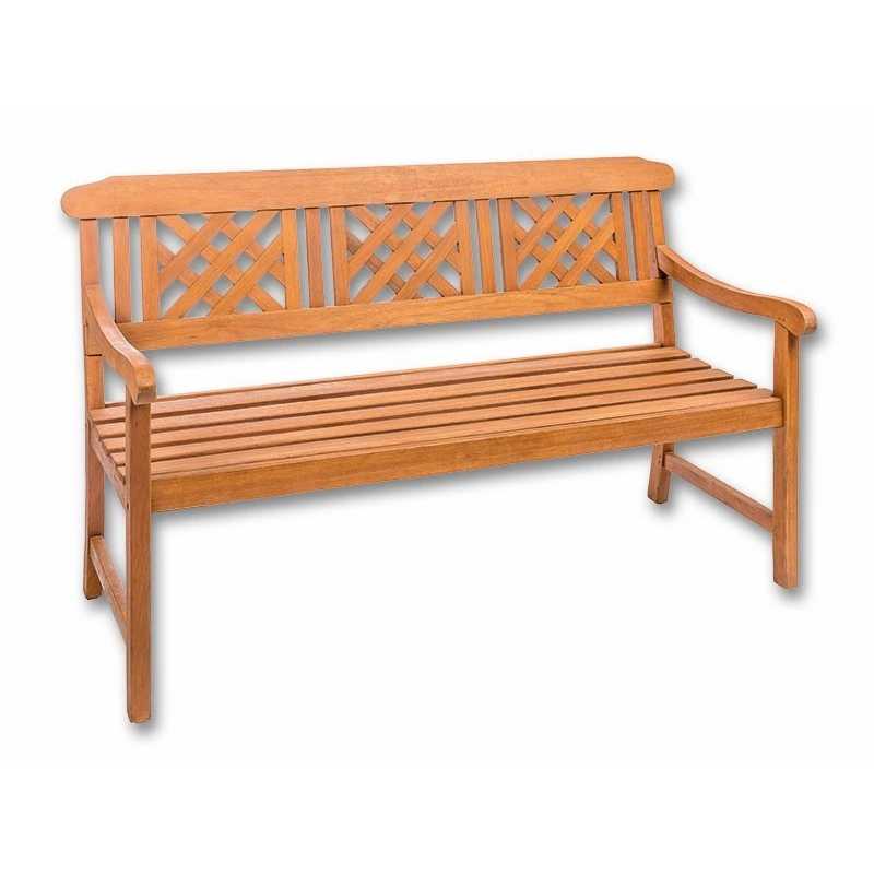 Banc de jardin Orlando Bois d'eucalyptus – MTF – 3 places – 2NAB2173