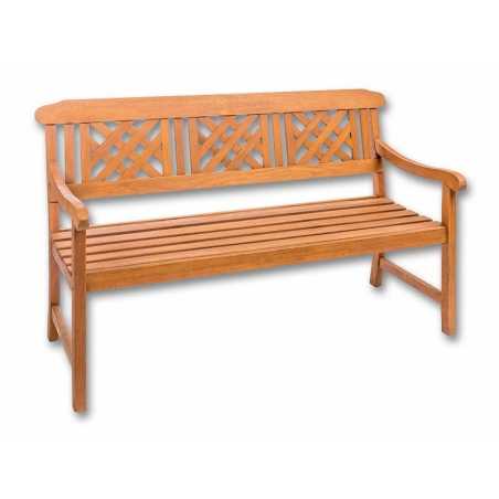 Banc de jardin Orlando Bois d'eucalyptus – MTF – 3 places – 2NAB2173