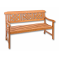 Banc de jardin Orlando Bois d'eucalyptus – MTF – 3 places – 2NAB2173