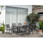 Sillón de jardín fijo Essence 61,5x58x92,3 cm – MTF – Aluminio y Teca – 2NAB3128