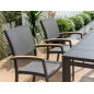 Sillón de jardín fijo Essence 61,5x58x92,3 cm – MTF – Aluminio y Teca – 2NAB3128