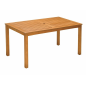 Mesa de jardín Orlando de madera de eucalipto – MTF – Rectangular – 2NAB2165