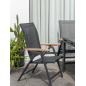 Sillón de jardín reclinable Essence 71,1x61,9x107,1 cm – MTF – Aluminio y Teca – 2NAB3129 Sillón de jardín reclinable Essence 71,1x61,9x107,1 cm – MTF – Aluminio y Teca – 2NAB3129