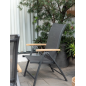 Sillón de jardín reclinable Essence 71,1x61,9x107,1 cm – MTF – Aluminio y Teca – 2NAB3129 Sillón de jardín reclinable Essence 71,1x61,9x107,1 cm – MTF – Aluminio y Teca – 2NAB3129