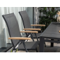 Sillón de jardín reclinable Essence 71,1x61,9x107,1 cm – MTF – Aluminio y Teca – 2NAB3129 Sillón de jardín reclinable Essence 71,1x61,9x107,1 cm – MTF – Aluminio y Teca – 2NAB3129