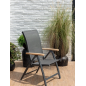 Sillón de jardín reclinable Essence 71,1x61,9x107,1 cm – MTF – Aluminio y Teca – 2NAB3129 Sillón de jardín reclinable Essence 71,1x61,9x107,1 cm – MTF – Aluminio y Teca – 2NAB3129