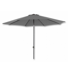 Parasol recto Bali Ø300 cm – MTF – lona antracita con manivela – 2NAZ0171