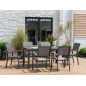 Mesa de jardín extensible Essence 156–246x95 cm – MTF – Aluminio y Duraboard – 2NAB3130