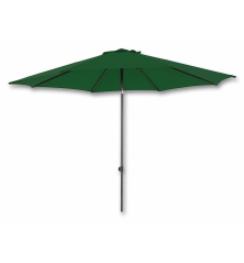 Parasol recto Bali Ø300 cm – MTF – lona verde oscuro con manivela – 2NAZ0169