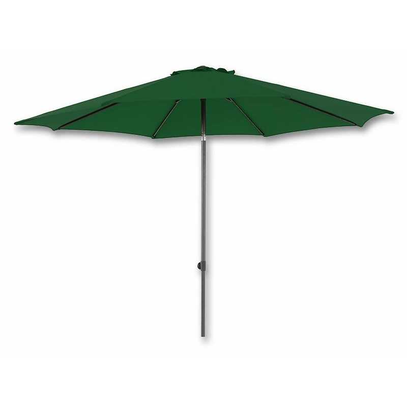 Parasol recto Bali Ø300 cm – MTF – lona verde oscuro con manivela – 2NAZ0169 Parasol recto Bali Ø300 cm – MTF – lona verde oscuro con manivela – 2NAZ0169