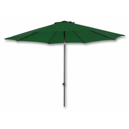 Parasol droit Bali Ø300 cm – MTF – Toile vert foncé avec manivelle – 2NAZ0169