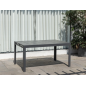 Mesa de jardín extensible Essence 156–246x95 cm – MTF – Aluminio y Duraboard – 2NAB3130