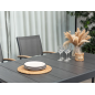 Mesa de jardín extensible Essence 156–246x95 cm – MTF – Aluminio y Duraboard – 2NAB3130