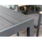 Mesa de jardín extensible Essence 156–246x95 cm – MTF – Aluminio y Duraboard – 2NAB3130
