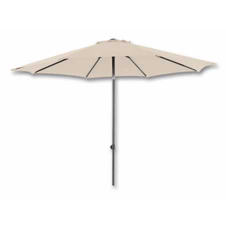 Parasol droit Bali Ø300 cm – MTF – Toile naturelle avec manivelle – 2NAZ0167