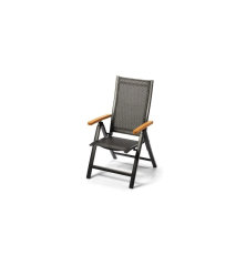Comfort verstellbarer Gartenstuhl – MTF – Aluminium – 3EXN0038