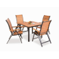 Flamingo Gartentisch aus Eukalyptusholz – MTF – Quadratisch – 2NAB2157 Flamingo Gartentisch aus Eukalyptusholz – MTF – Quadratisch – 2NAB2157