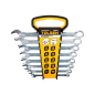 Ringschlüssel-Set CrV-Stahl – MTF – 8-teilig – 2DSS5053 Ringschlüssel-Set CrV-Stahl – MTF – 8-teilig – 2DSS5053