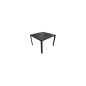 Mesa de jardín de aluminio Havana 90 negra – MTF – Aluminio – 3EXN0043 Mesa de jardín de aluminio Havana 90 negra – MTF – Aluminio – 3EXN0043