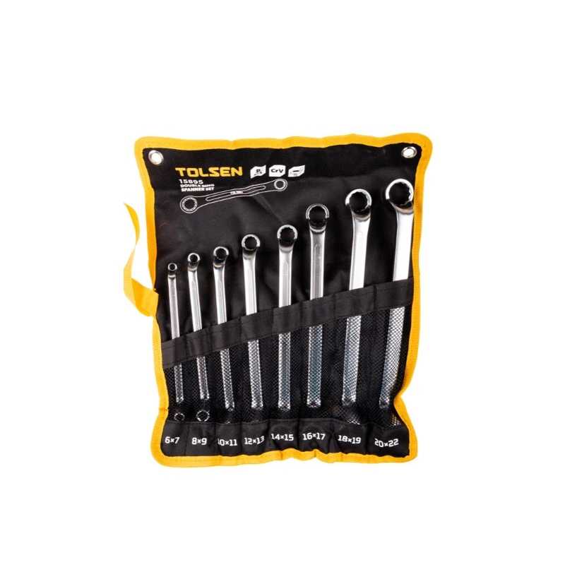 Doppelringschlüssel-Set Chromstahl – MTF – 8-teilig – 2DSS5057