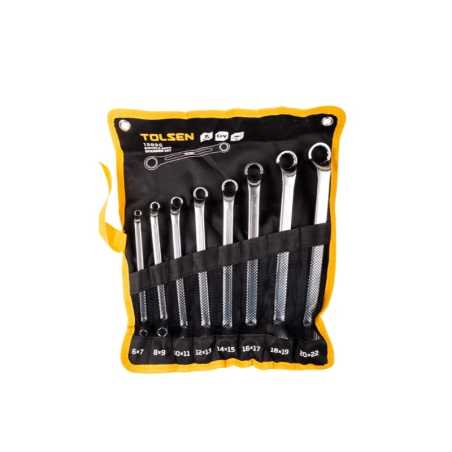 Doppelringschlüssel-Set Chromstahl – MTF – 8-teilig – 2DSS5057