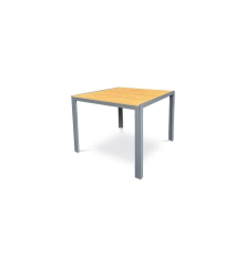 Table de jardin en aluminium Havana 90 beige/gris – MTF – Aluminium – 3EXN0044