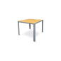 Table de jardin en aluminium Havana 90 beige/gris – MTF – Aluminium – 3EXN0044