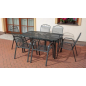 Mesa de jardín Zuno-54 negra – MTF – acero – 3EXN0034 Mesa de jardín Zuno-54 negra – MTF – acero – 3EXN0034