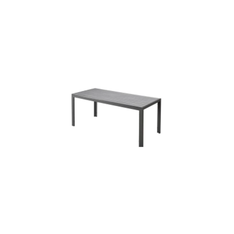 Havana 190 schwarzer Aluminium-Gartentisch – MTF – Aluminium – 3EXN0047