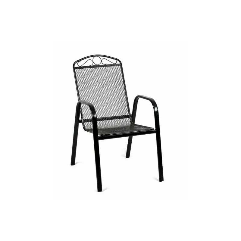 Sillón de jardín Zuno-31 negro – MTF – acero – 3EXN0033 Sillón de jardín Zuno-31 negro – MTF – acero – 3EXN0033