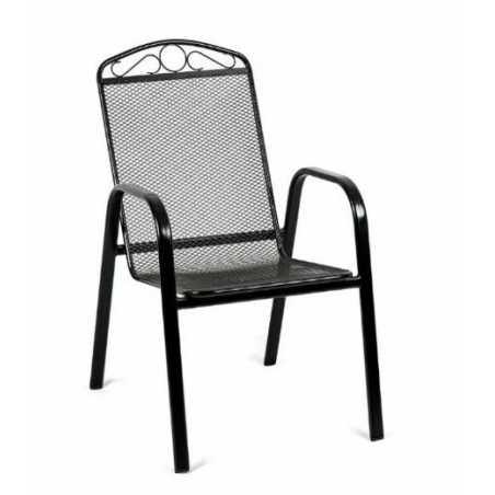 Sillón de jardín Zuno-31 negro – MTF – acero – 3EXN0033