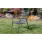 Sillón de jardín Zuno-31 negro – MTF – acero – 3EXN0033 Sillón de jardín Zuno-31 negro – MTF – acero – 3EXN0033