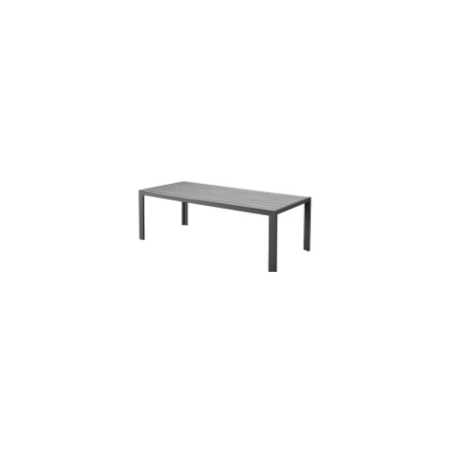 Mesa de jardín de aluminio Havana 190 beige/gris – MTF – Aluminio – 3EXN0048