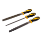 Juego de limas para metal 3 piezas – MTF – 200 mm – 2DSS5071 Juego de limas para metal 3 piezas – MTF – 200 mm – 2DSS5071