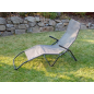 Tumbona de jardín Simple negra – MTF – acero / textilene – 3EXN0057 Tumbona de jardín Simple negra – MTF – acero / textilene – 3EXN0057