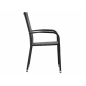 Silla de jardín Margarita Ratán sintético negro – MTF – Apilable – 3EXN0028 Silla de jardín Margarita Ratán sintético negro – MTF – Apilable – 3EXN0028