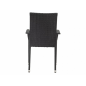 Silla de jardín Margarita Ratán sintético negro – MTF – Apilable – 3EXN0028 Silla de jardín Margarita Ratán sintético negro – MTF – Apilable – 3EXN0028
