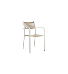 Silla de jardín Montego gris/beige – MTF – Ratán – 3EXN0040