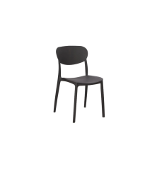 Silla de jardín Luma negra – MTF – Polipropileno – 3EXN0027