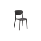 Silla de jardín Luma negra – MTF – Polipropileno – 3EXN0027 Silla de jardín Luma negra – MTF – Polipropileno – 3EXN0027