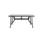 Mesa de jardín Standard XL negra – MTF – Acero / Vidrio – 3EXN0042 Mesa de jardín Standard XL negra – MTF – Acero / Vidrio – 3EXN0042