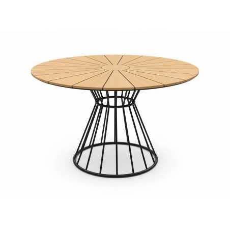 Mesa de jardín de aluminio Artur negra – MTF – aluminio – 3EXN0049