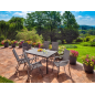 Sillón de jardín Alegria de aluminio – MTF – respaldo ajustable 5 posiciones – 2NAB3113 Sillón de jardín Alegria de aluminio – MTF – respaldo ajustable 5 posiciones – 2NAB3113